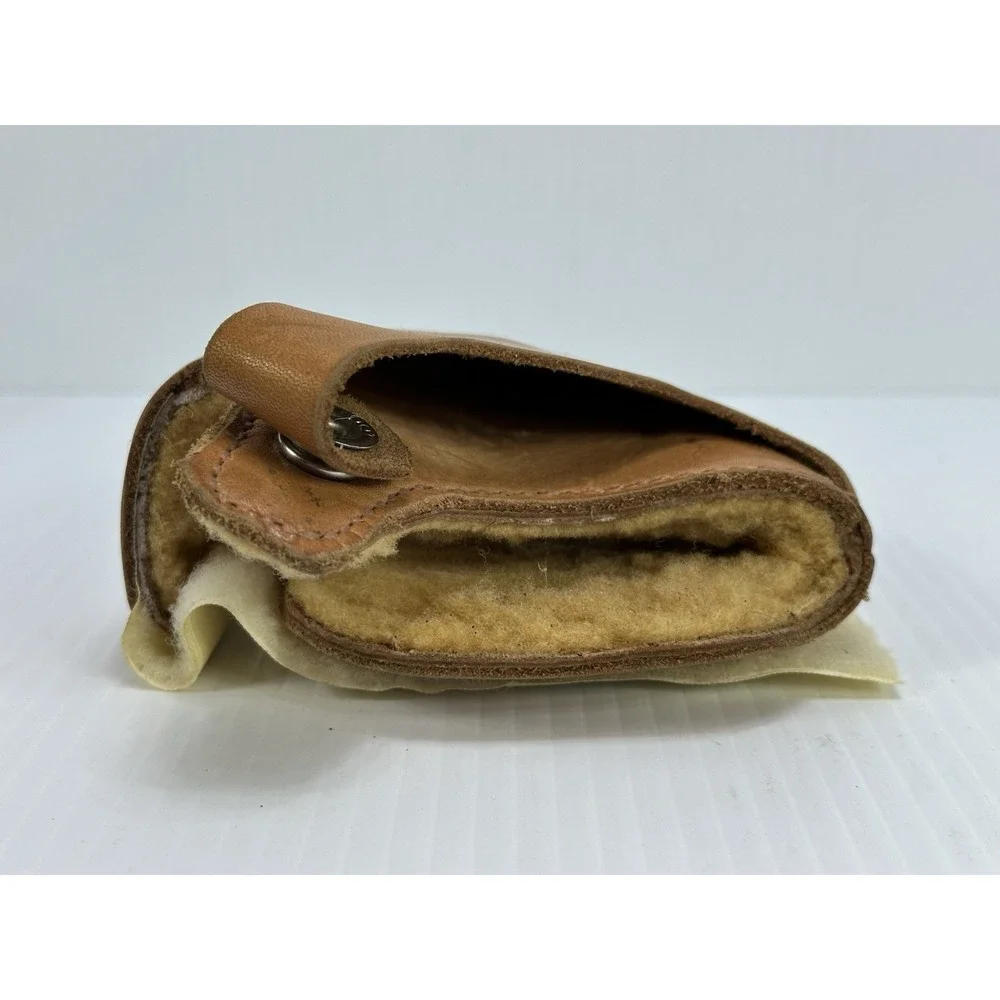 Vintage Hunter Co 67-50 6‎ Shearling Leather Holster Fit Snubnose Revolver